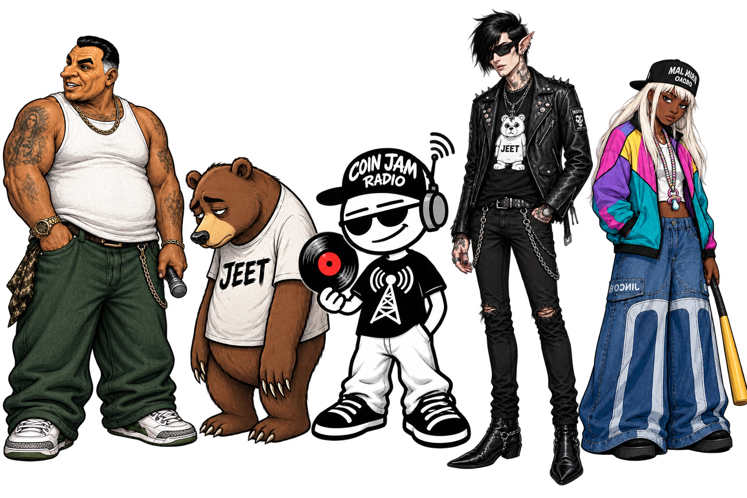 Coin Jam Radio crew