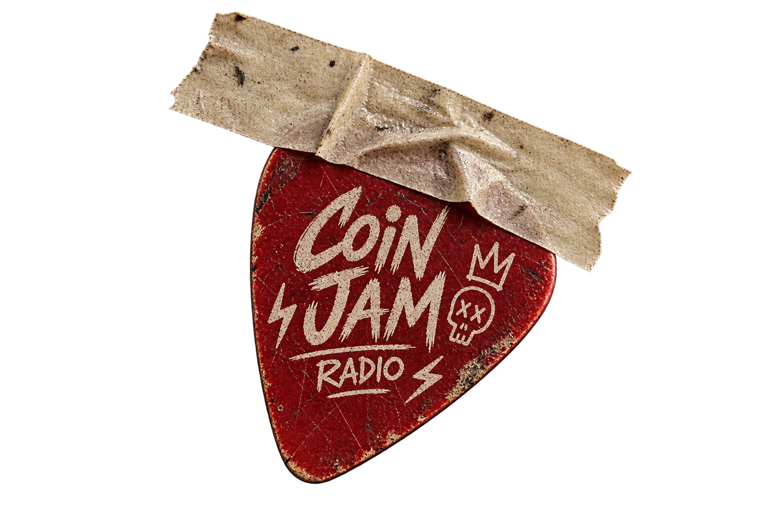 Coin Jam guitar pick